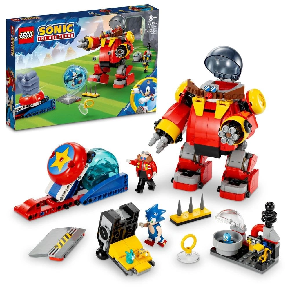 LEGO Sonic vs. Dr. Eggman's Death Egg Robot - Sonic the Hedgehog