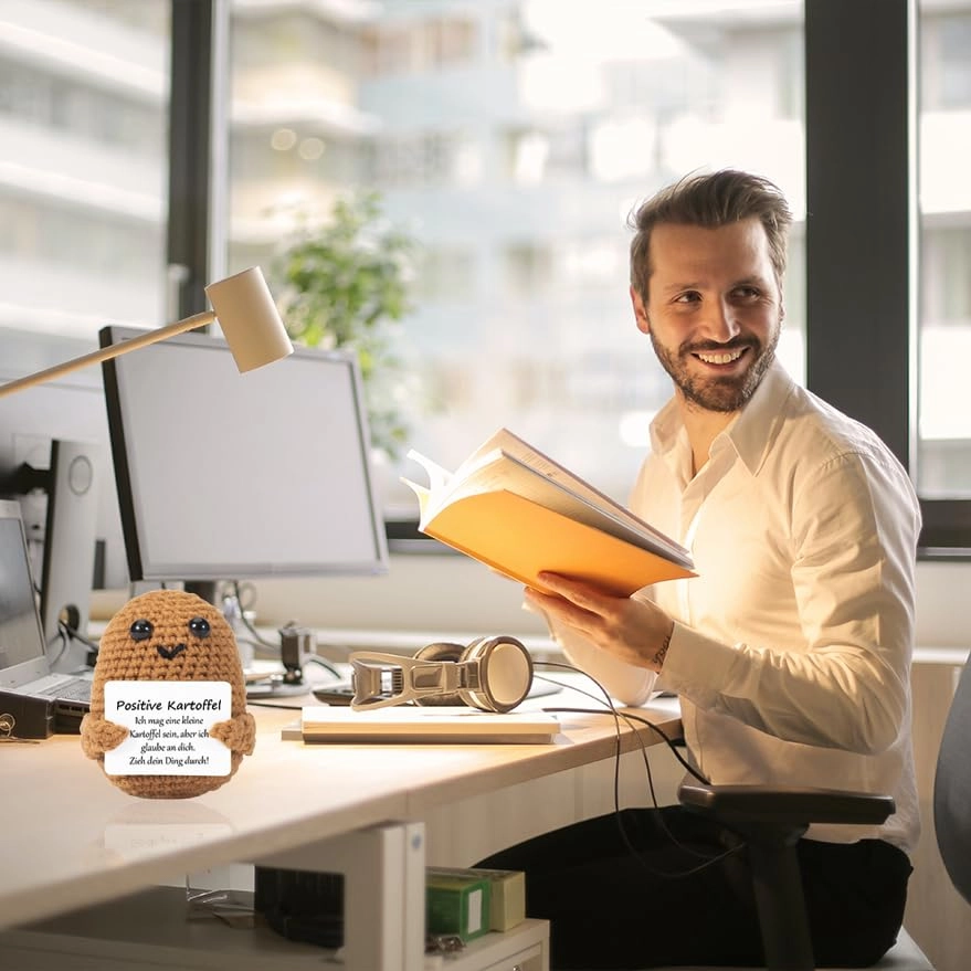 Positive Potato Pocket Hug 7 cm Wool