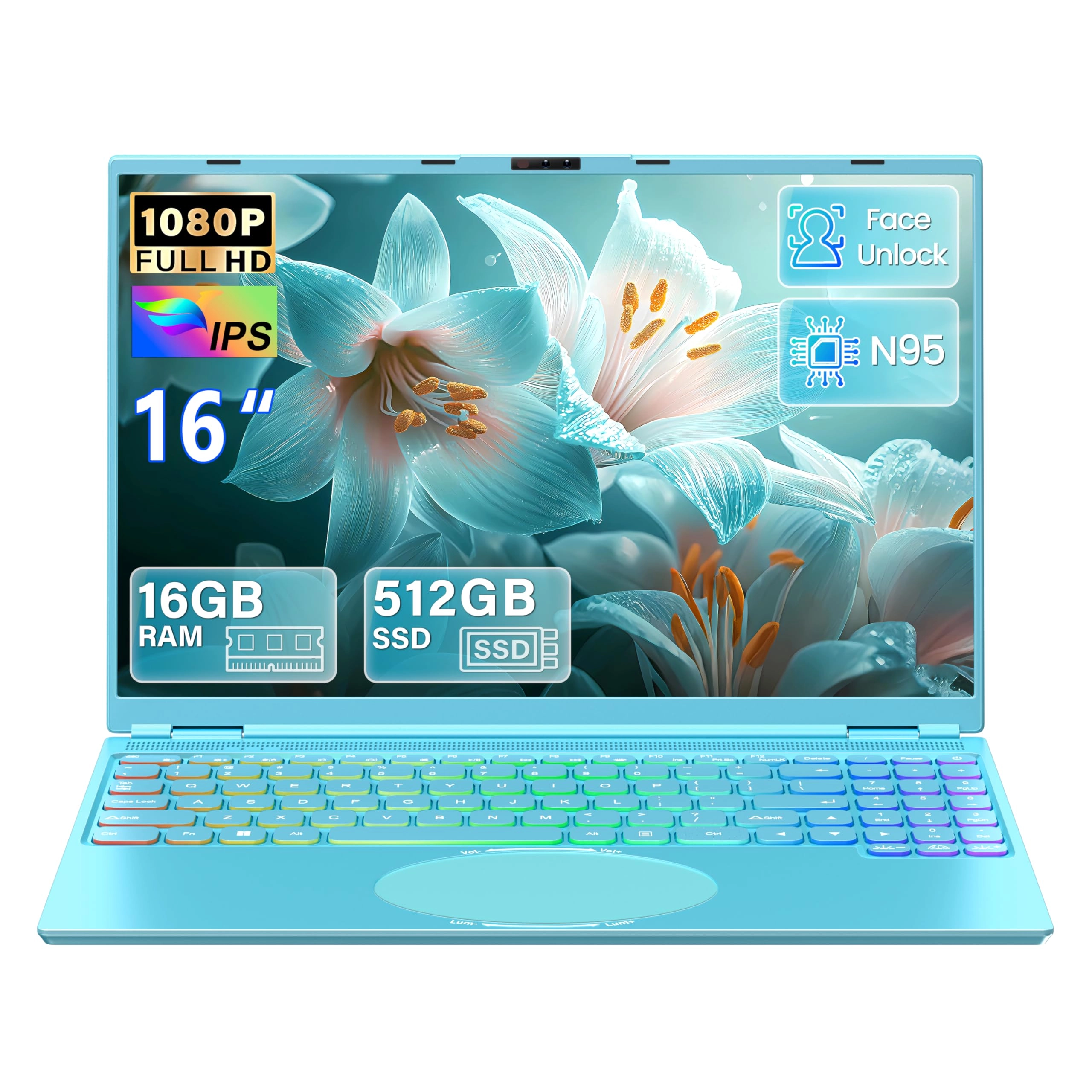 DQ160 Premium Business Laptop DQ160 - 16'' N95 16GB DDR4 512GB SSD