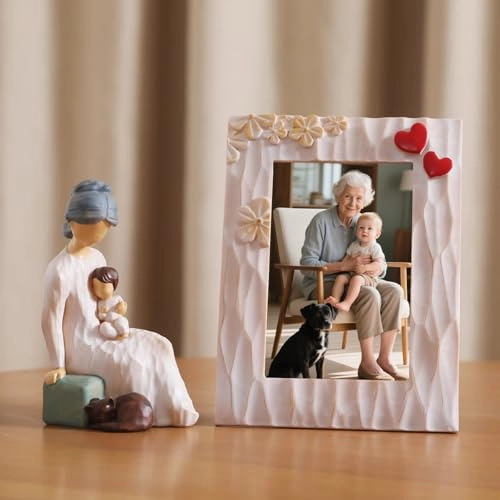 Grandma and Child Set - Resin