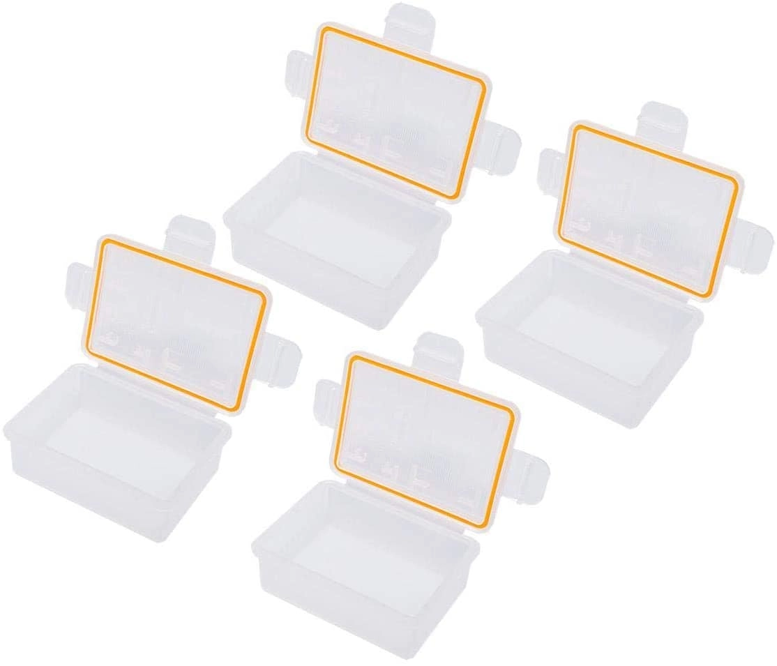 DMK Camera Battery Case - 4Pcs Water Proof Sd Msd