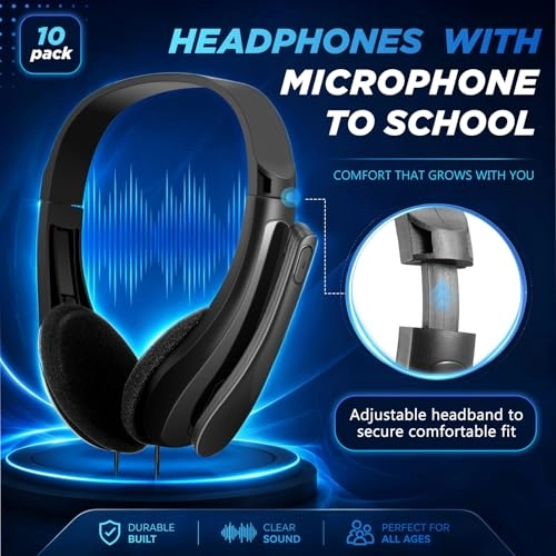 IM3734 Wired Headphone 10 Pack