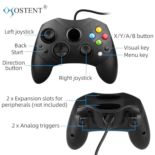 Wired Controller S Type 2 A - Black Xbox