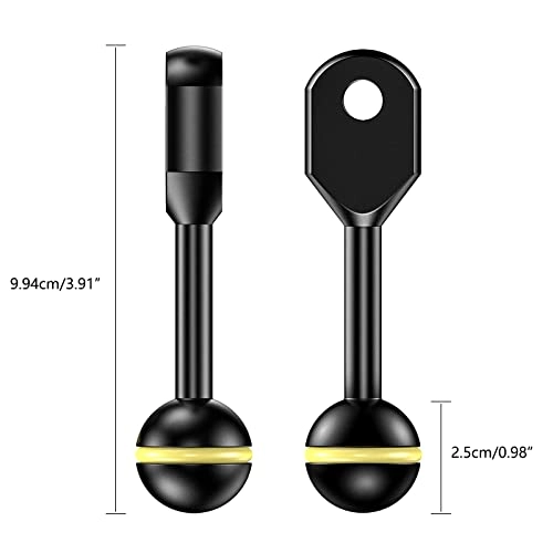 YS Adapter Ball Arm - Aluminium 1" Ball