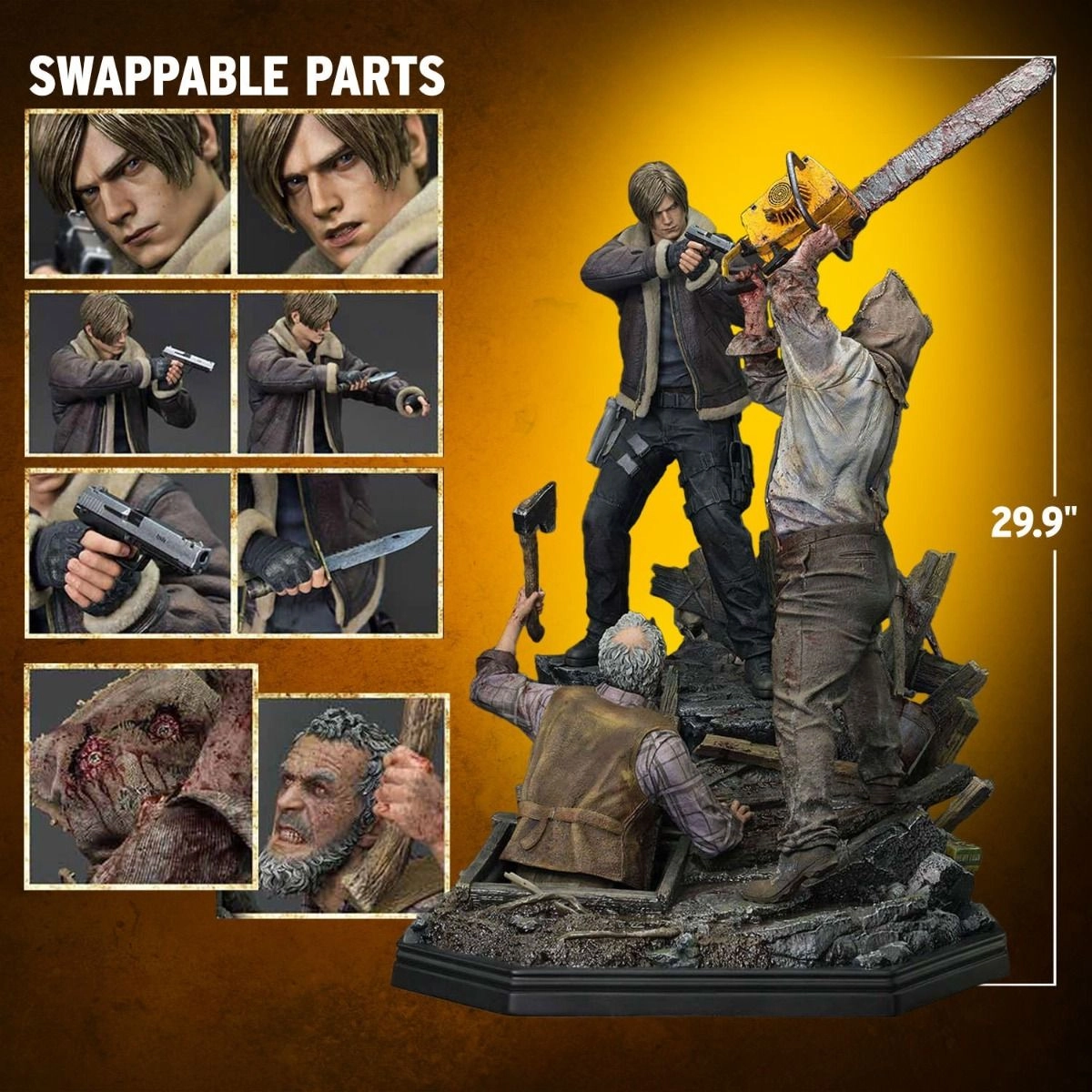 Leon S. Kennedy - Resident Evil 4 - Masterline Statue