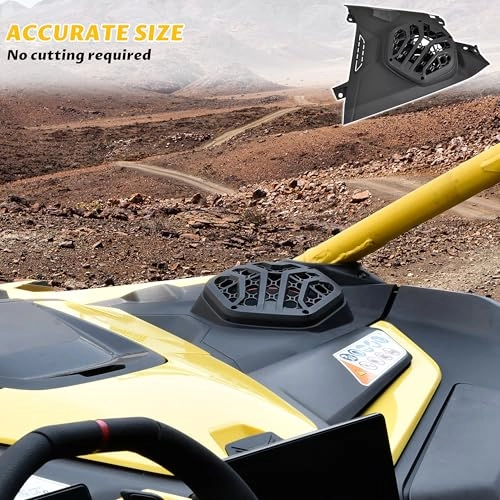 Front Dash Speaker Panels - 6.5"