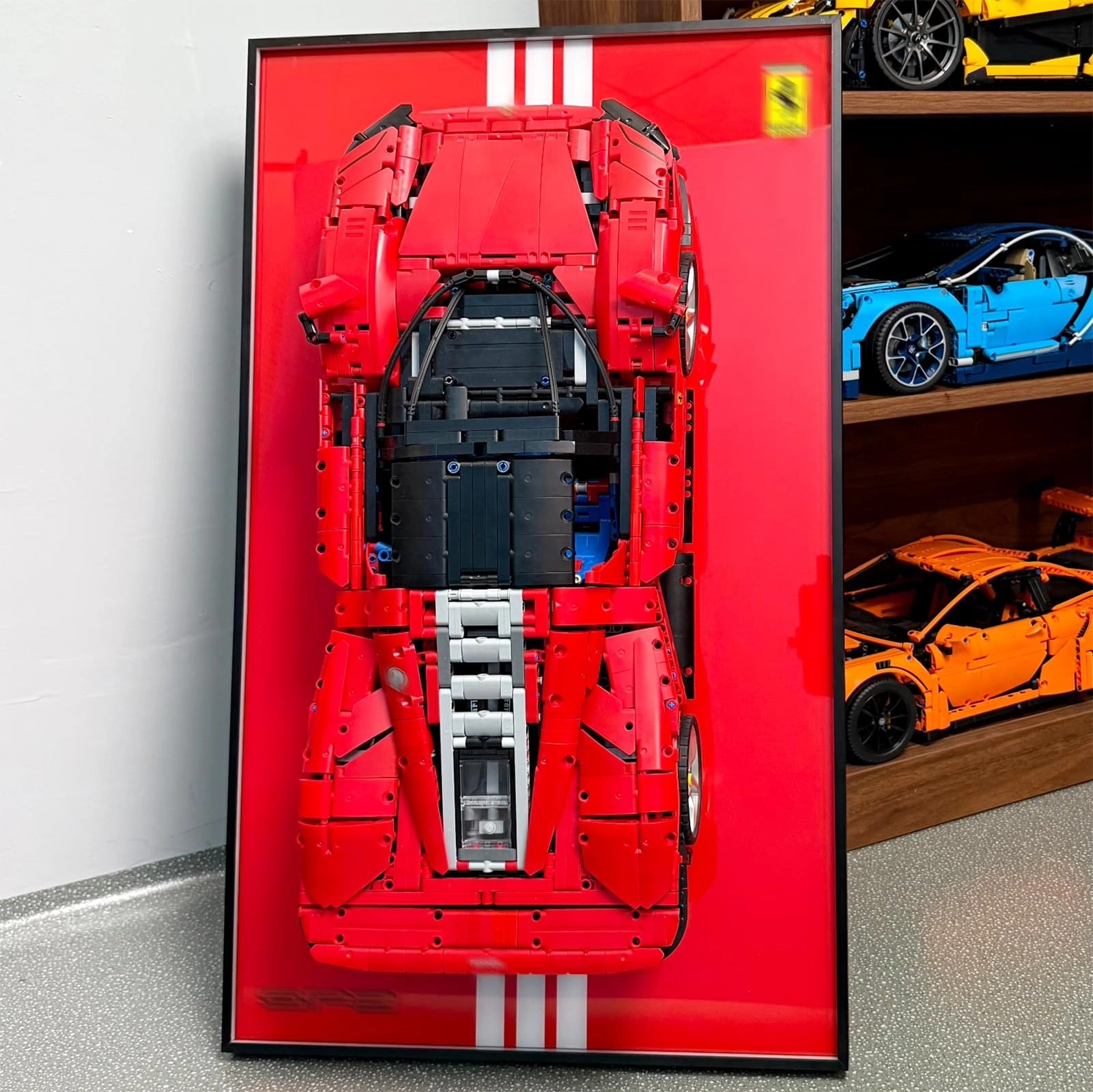 NOVDA Display Wall Mount - Lego Technic Ferrari Daytona SP3