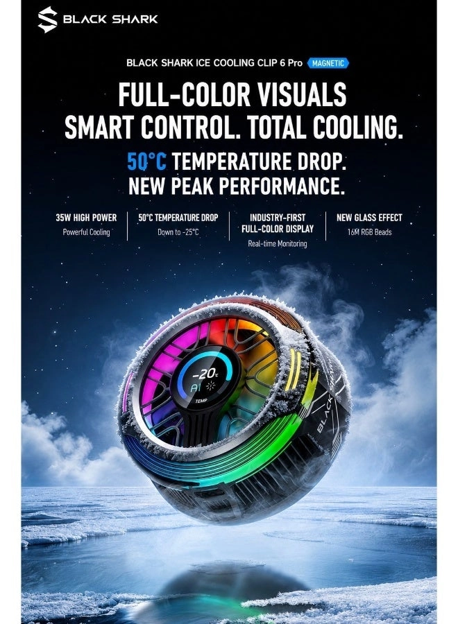 6 PRO - 35W Ultra-Cooling Magnetic Mount