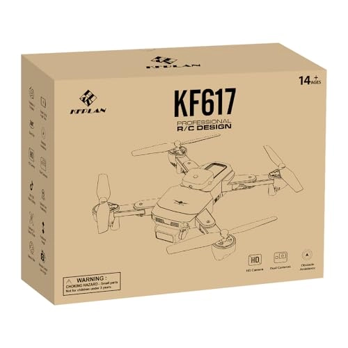 KF617 - 4K Dual Wide-Angle Camera Foldable GPS 20min Flight Time