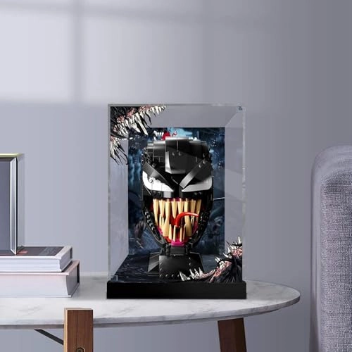 Acrylic Display Case for LEGO 76187 Venom Helmet
