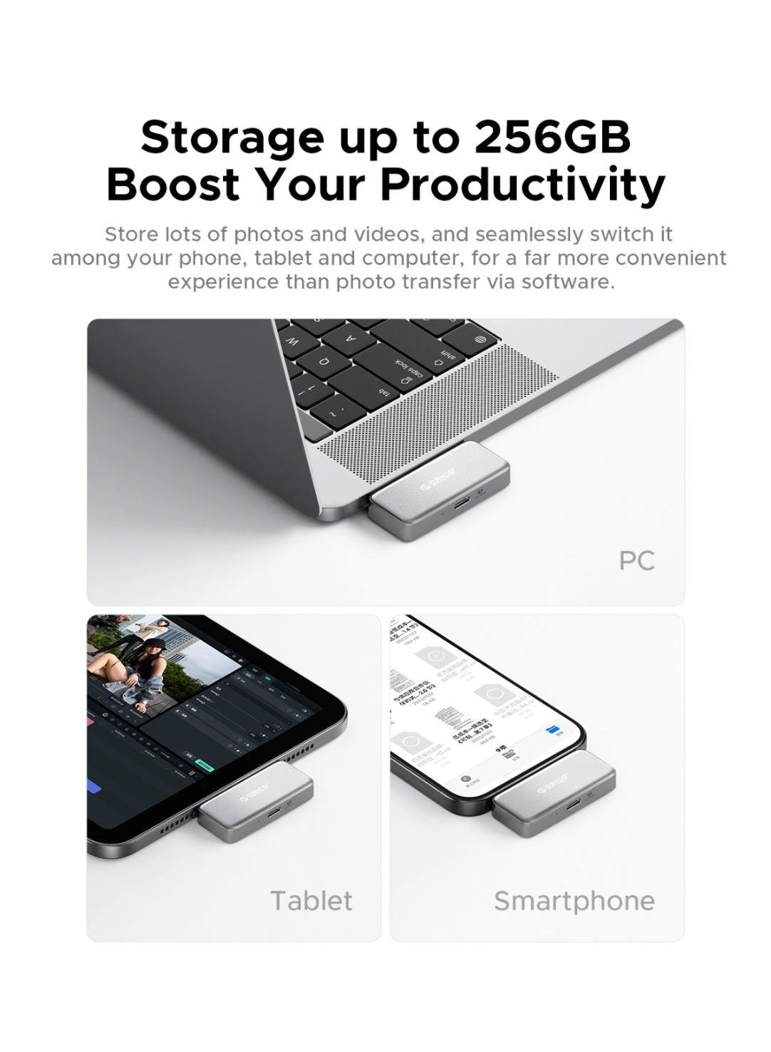 FlashPod - 128GB + Portable Protection Case