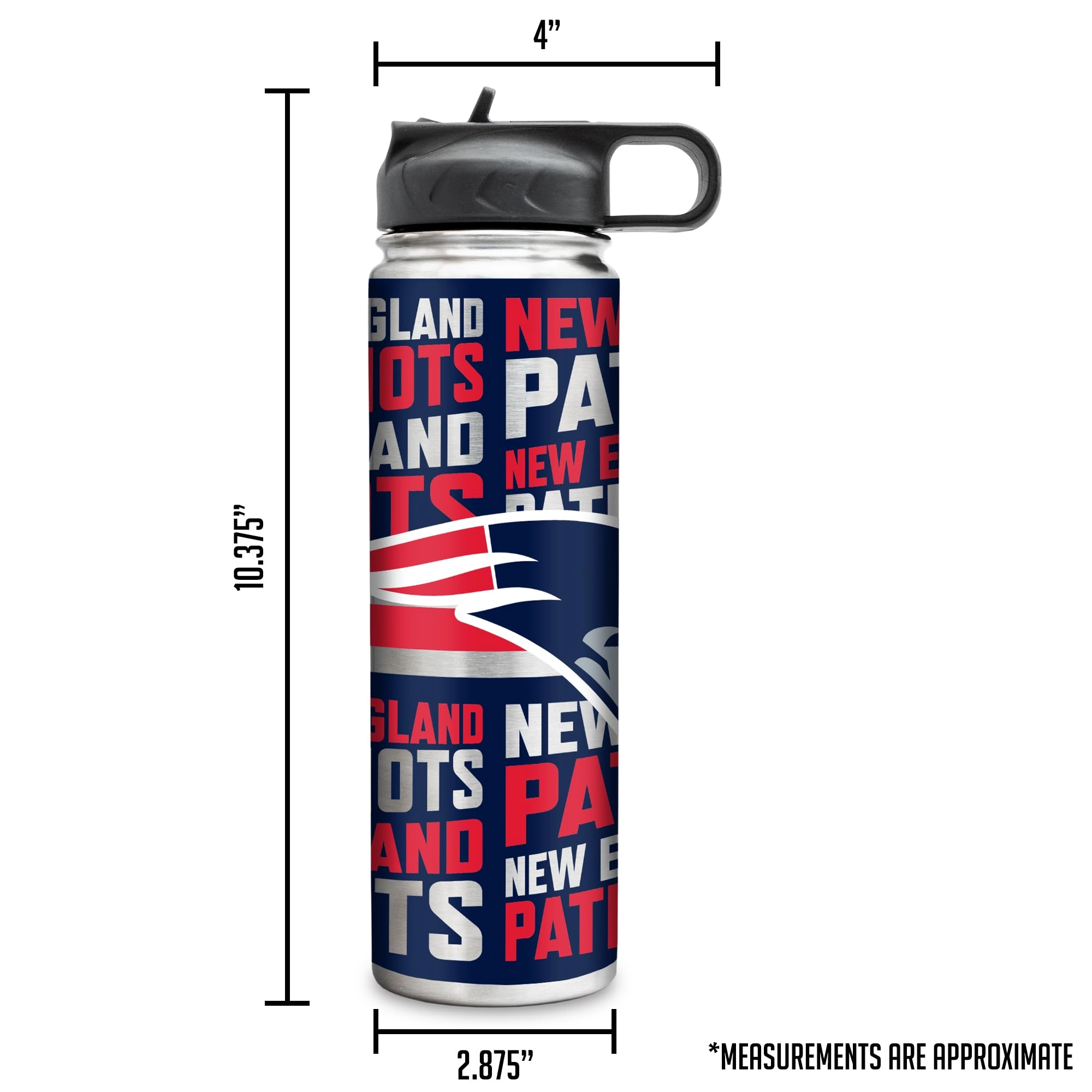 Stainless Steel NFL Football Tumbler - 650ml