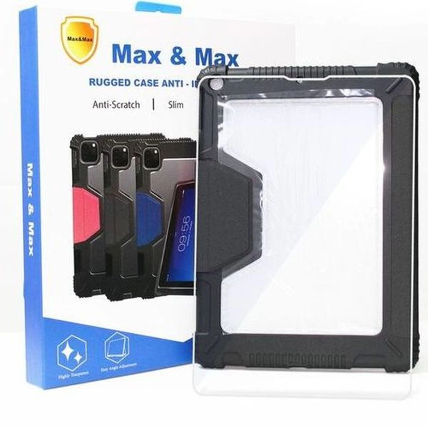 Case with Screen Protector and Pen Holder for iPad
