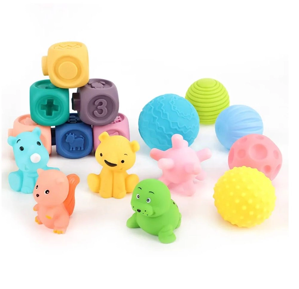 Baby Educational Cubes - 1+ 16 pieces