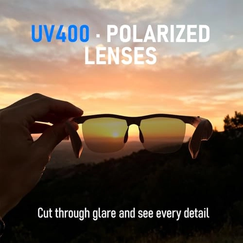 Smart Audio Glasses - Polarized 8H Playtime Open-Ear Audio