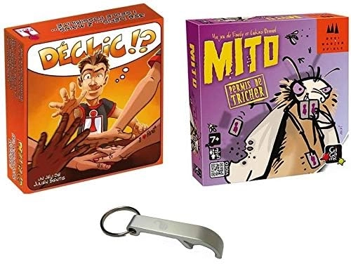 Mito - Card Game + Declic - Reflexes Game (French)
