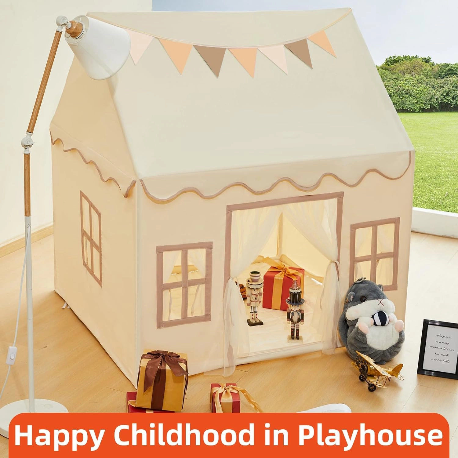Kids Tent Playhouse - Large Pink