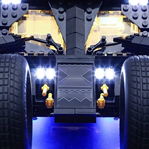 Led Lighting Kit for Batman Batmobile Tumbler - Compatible with Lego 76240