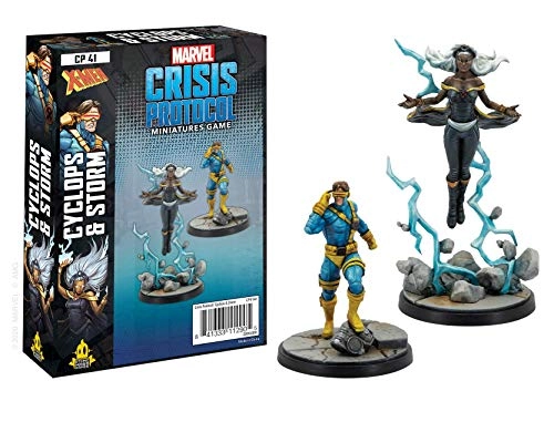 Marvel Crisis Protocol: Character Pack: Storm and Cyclops - Miniature Game