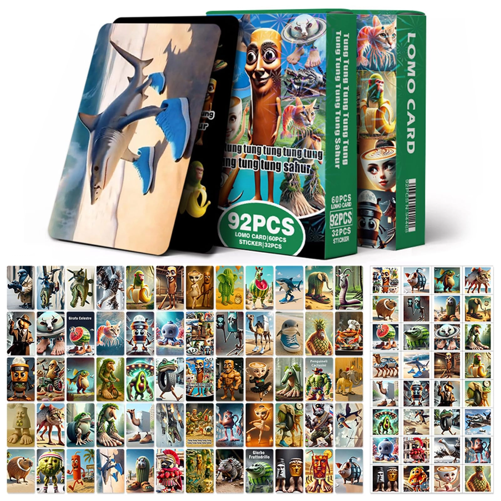 Fantasy Sticker Book Mythical Creatures 92 pcs