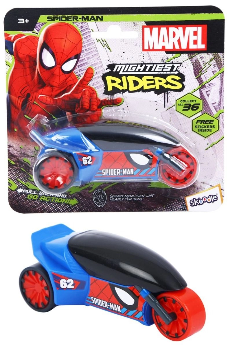 Marvel Mm Rider Spiderman - 3 + Spiderman
