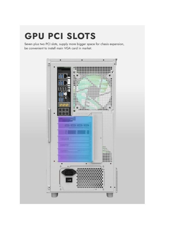 DPX90 - Tempered Glass Panels Mid Tower