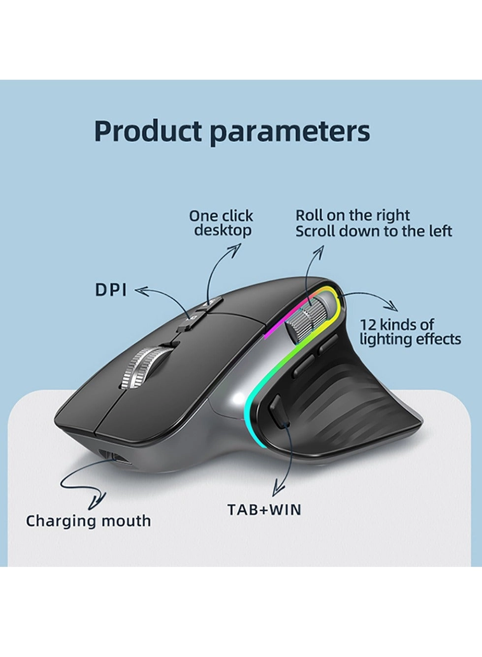M10 Multi-Device Mouse - Wireless