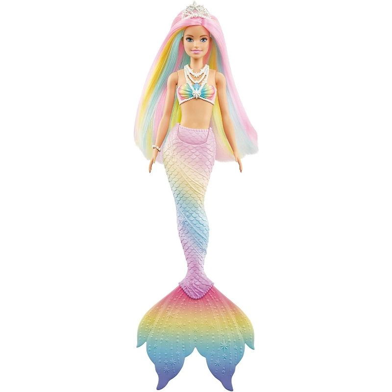 Barbie Dreamtopia Rainbow Magic Mermaid - Rainbow Hair Water-Activated Color Change Ages 3+