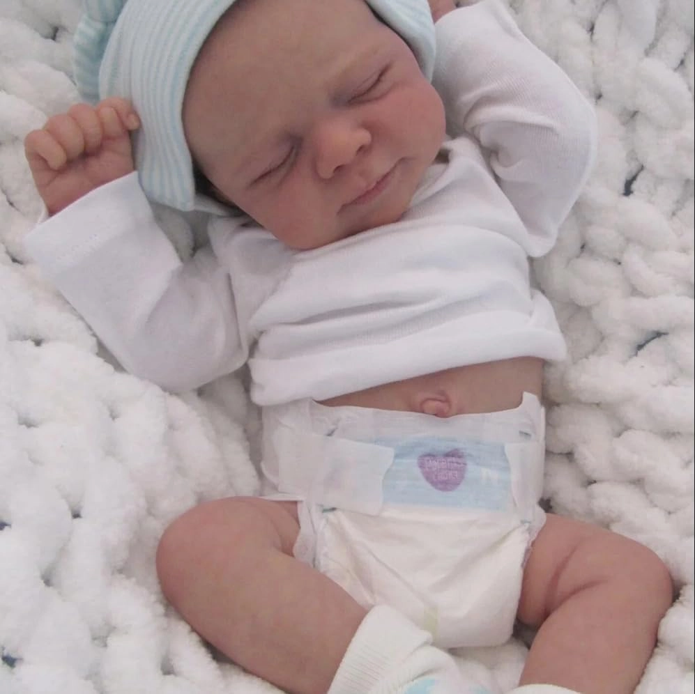 Reborn Baby Doll - 18 Inch Silicone Boy Ages 3+