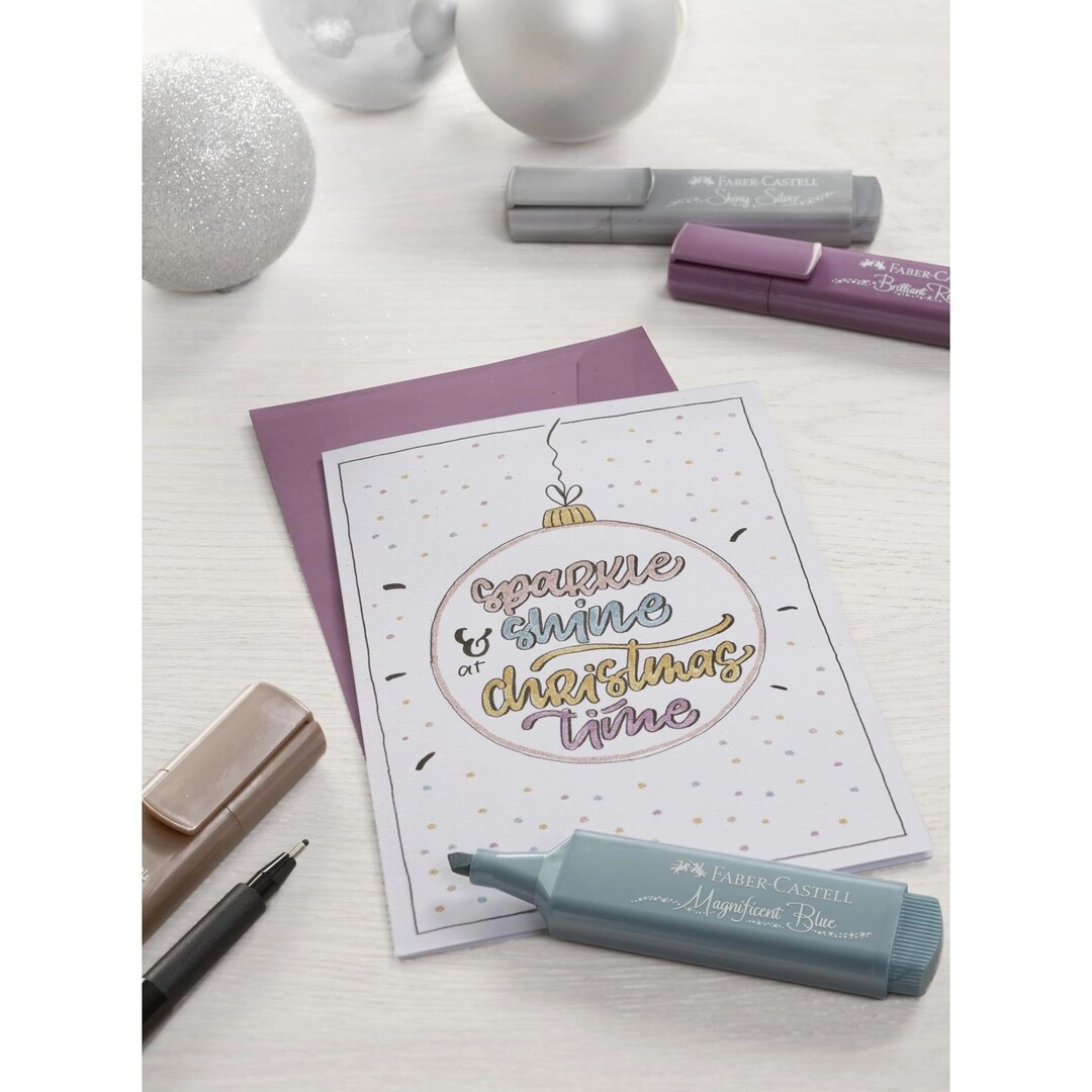 Textliner - Multicolour Durable chisel tip