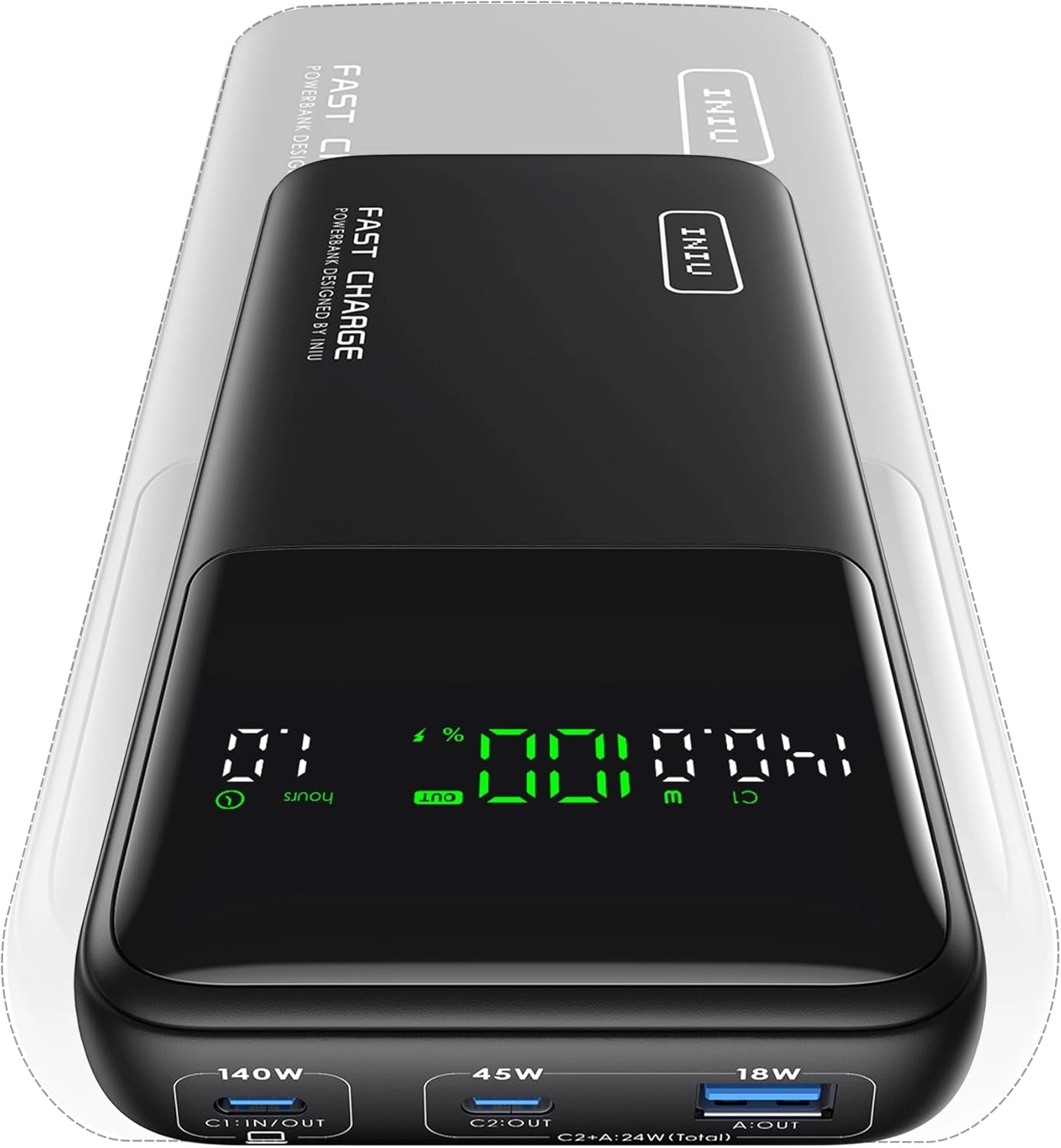 INIU Power Bank - 25,000mAh 140W