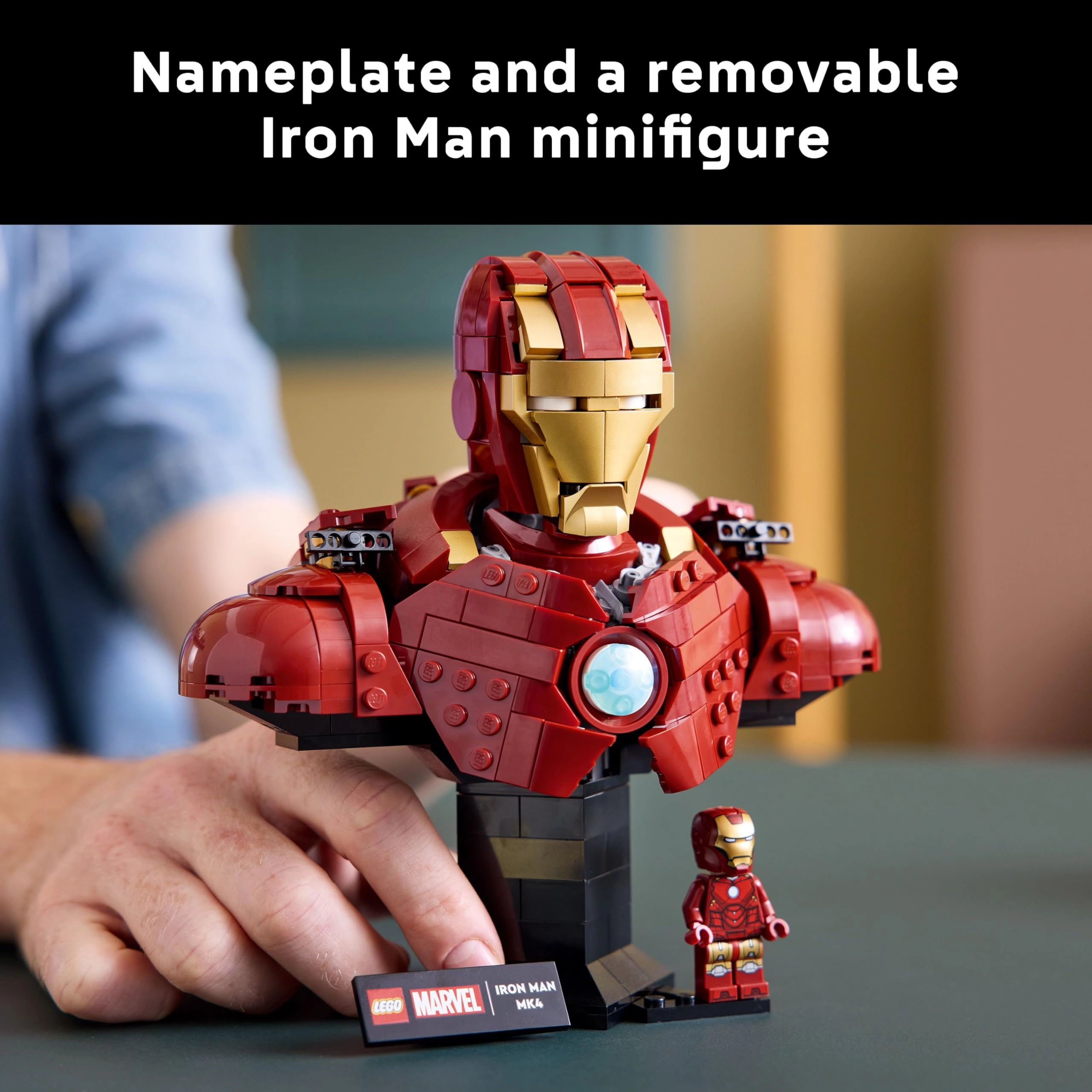 Iron Man MK4 Bust (76327) - 436 Pieces Minifigure