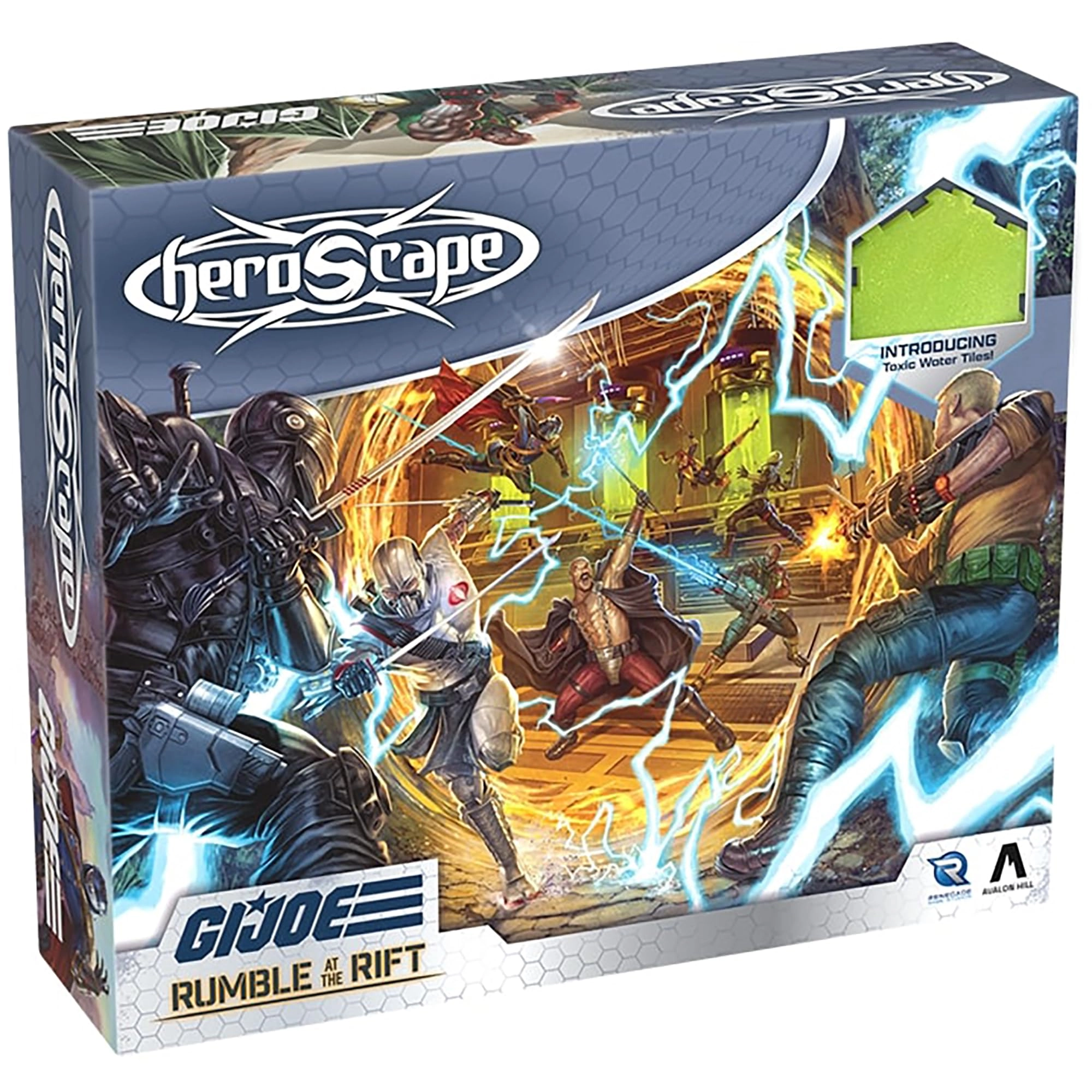 Renegade Game Studios GI Joe Heroscape - Rumble at The Rift Battle Box