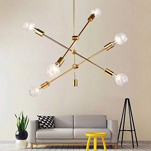 Glass Bubble Ball Chandelier - E27 9 heads