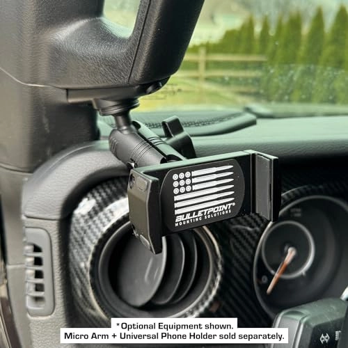 A-Pillar Device Mount - Wrangler|Gladiator 2018|2019|2020|2021|2022|2023