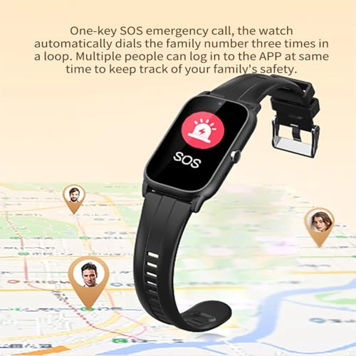 Fall Detection Watch for Elderly ABS+PC