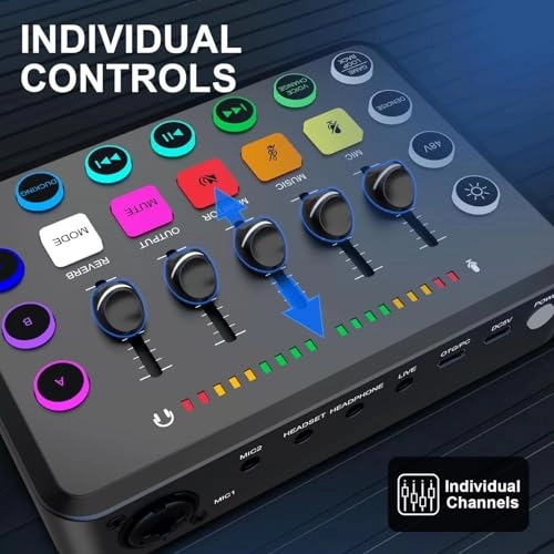 F11 Live Sound Card MC-88 USB Microphone - Dual BM 800 16 Sound Effects