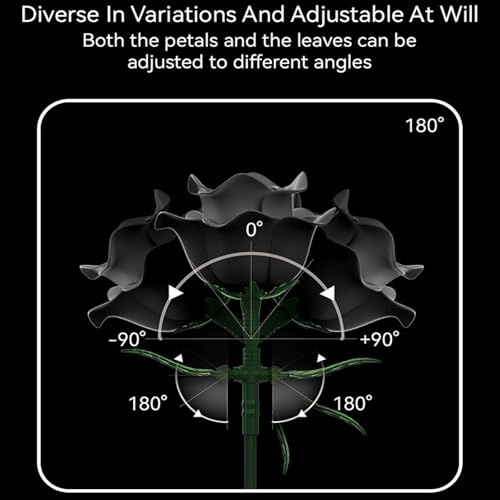 Flower Bouquet Building Set - 12 pcs