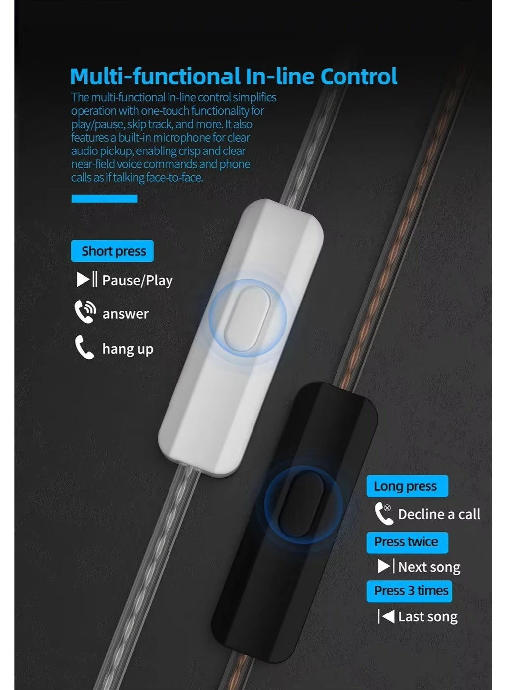 EDC PRO Wired Earphone