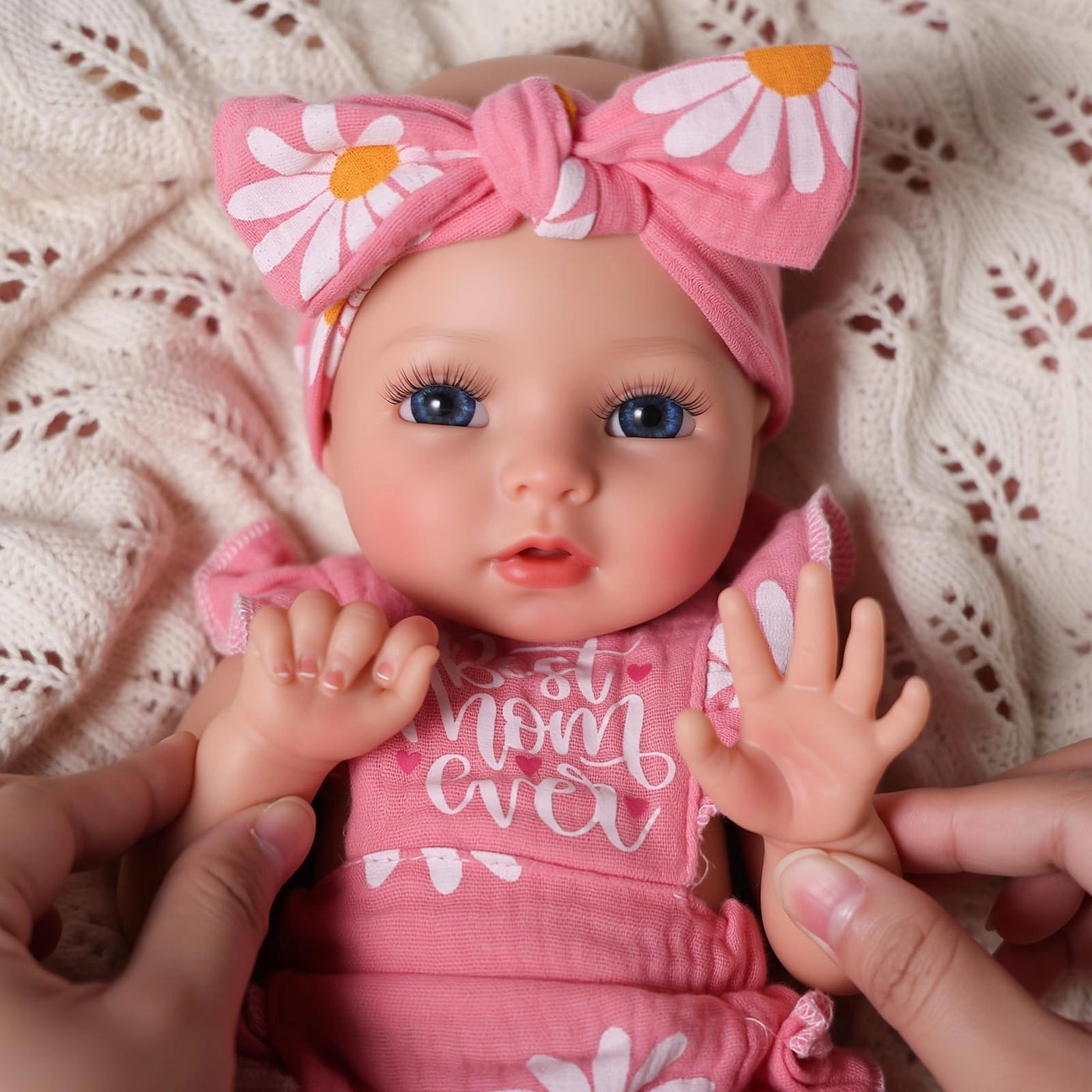 Reborn Baby Doll - 12 Inch Silicone Weighted Ages 3+