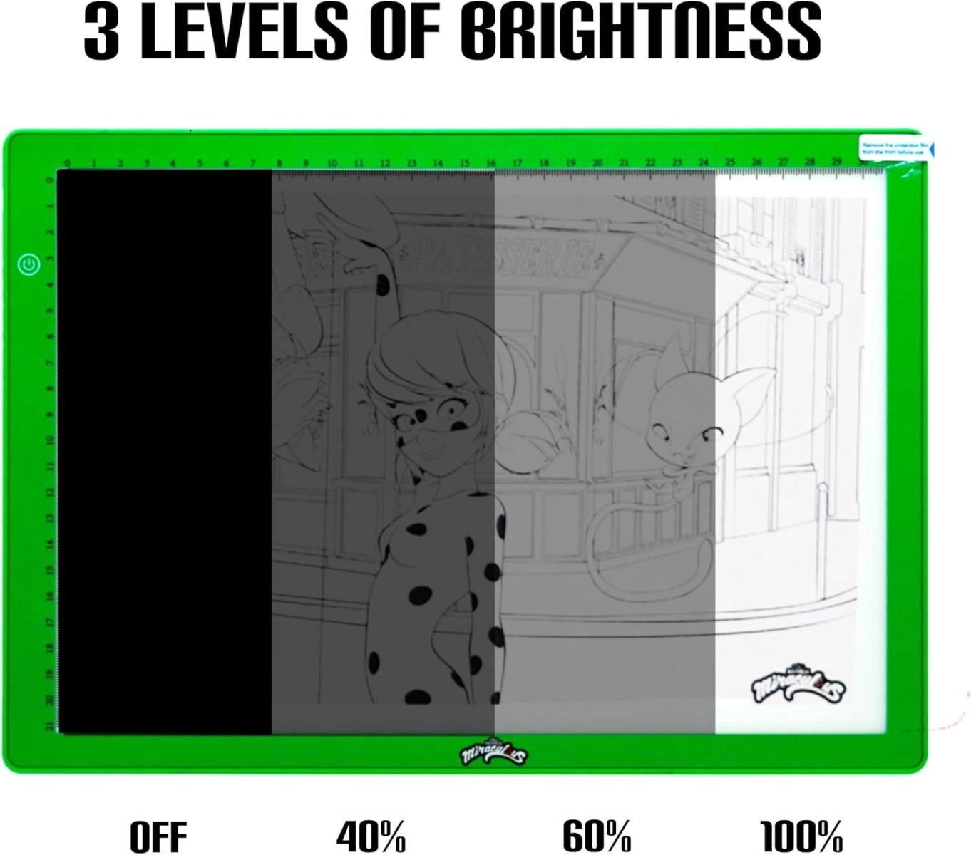 Cat Noir Led Lightpad - 4+ years + Neoprene Case