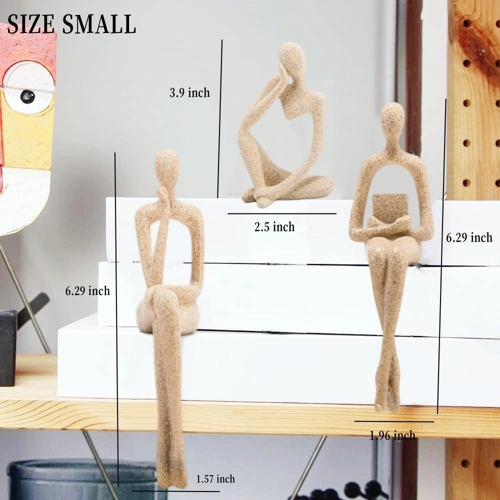 Thinker Statue - Resin Set