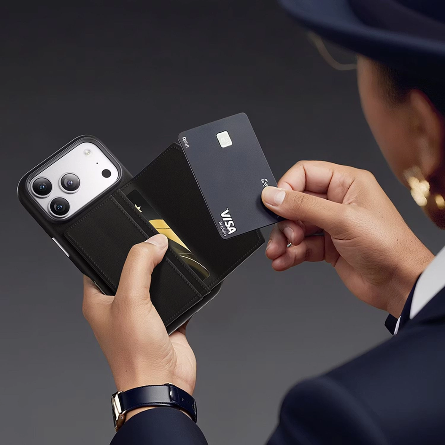 Vertex Wallet Case with MagSafe for iPhone 17 Pro