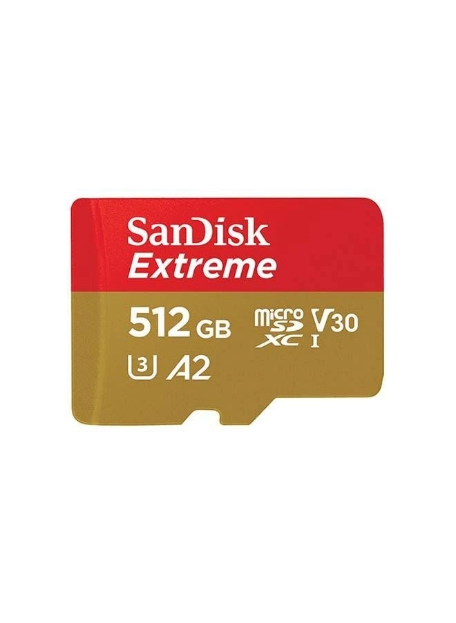 Extreme microSD U3 512GB