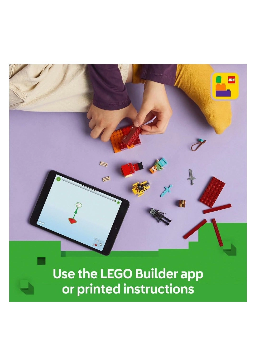 Minecraft The Nether Lava Battle (21266)