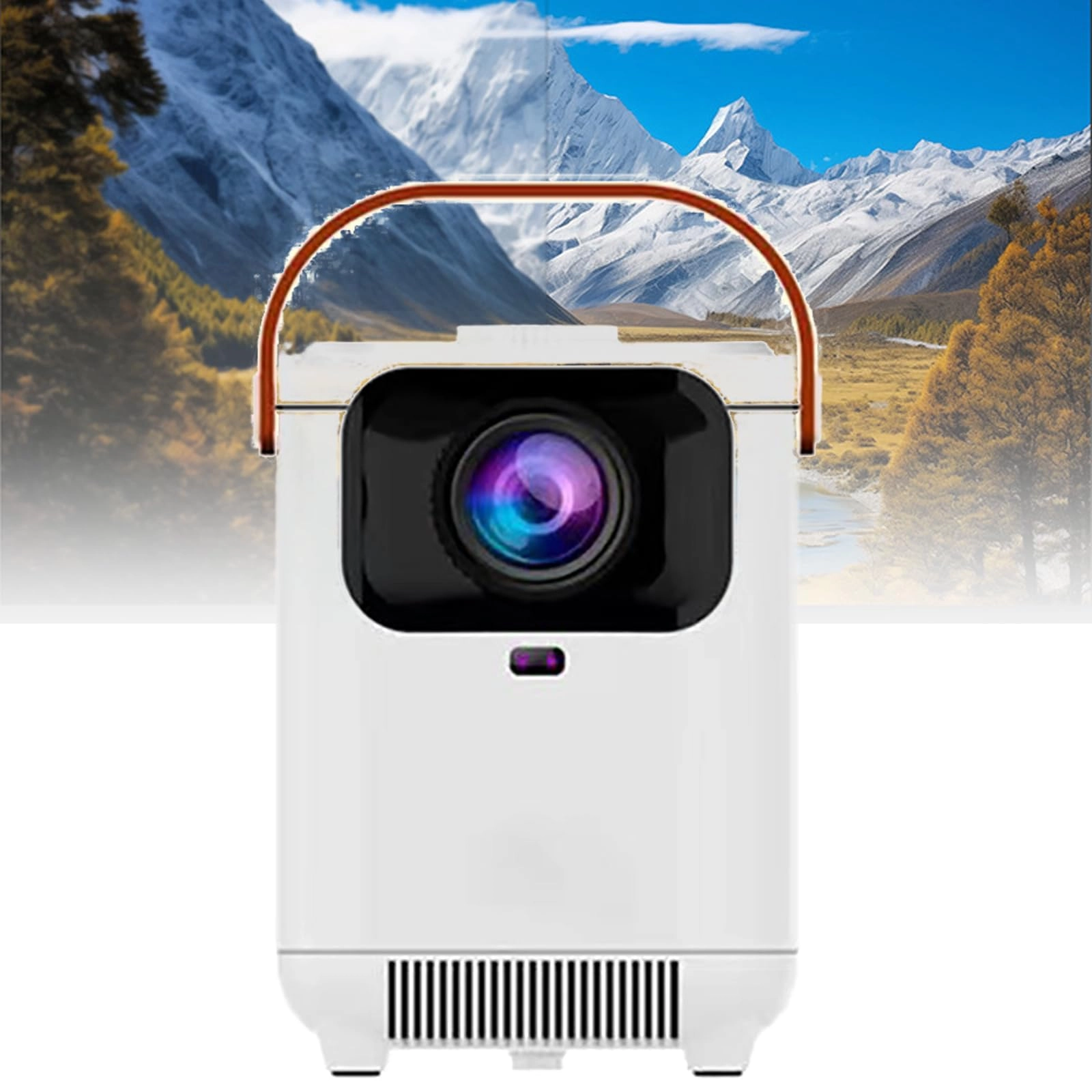 QLDDYC Portable Projector 120 ANSI 1280*720