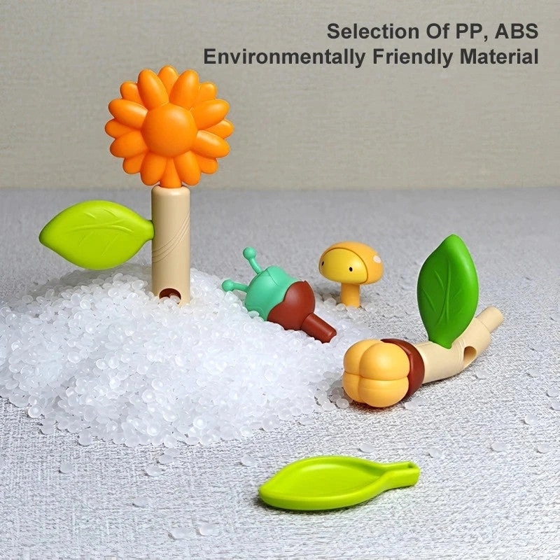 Flower Tree Building Blocks - 65pcs Garden