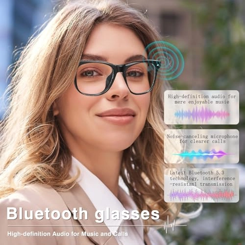 AI Translation Smart Glasses - Bluetooth 160 Languages