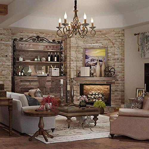 Rustic Chandelier - 32 cm