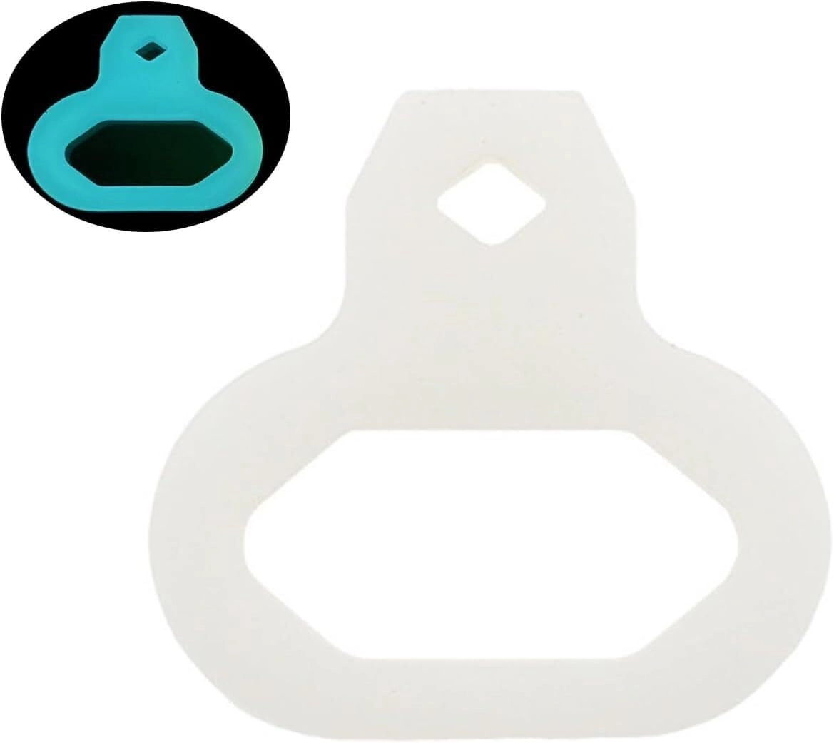 Oeblfanis Glowing Hook Diving Clip - Fluorescent Blue One Size